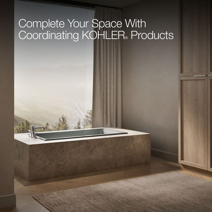 KOHLER K-850 Tea-for-Two 60" x 32" drop-in bath