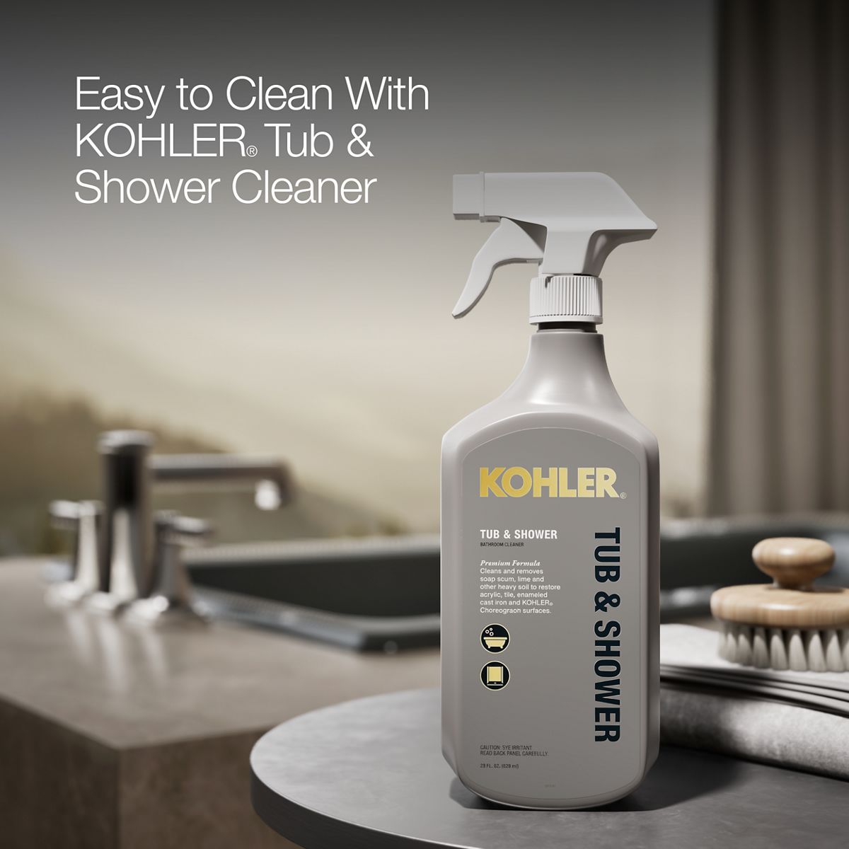 KOHLER K-850 Tea-for-Two 60" x 32" drop-in bath