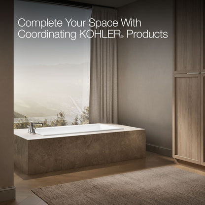 KOHLER K-850 Tea-for-Two 60" x 32" drop-in bath