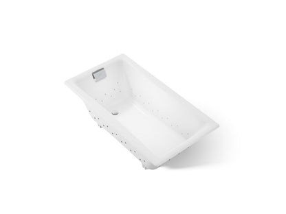 KOHLER K-852-GH0 Tea-for-Two 60" x 32" drop-in Heated BubbleMassage air bath
