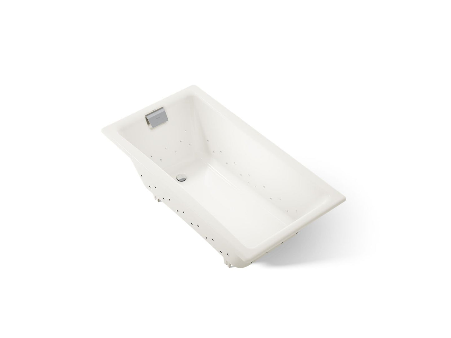 KOHLER K-852-GH96 Tea-for-Two 60" x 32" drop-in Heated BubbleMassage air bath