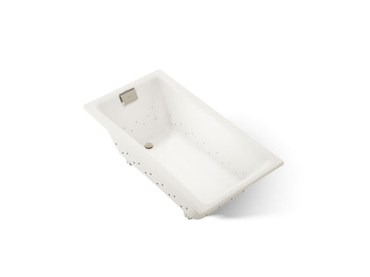 KOHLER K-852-GHBN Tea-for-Two 60" x 32" drop-in Heated BubbleMassage air bath