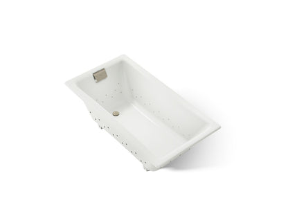 KOHLER K-852-GHBN Tea-for-Two 60" x 32" drop-in Heated BubbleMassage air bath