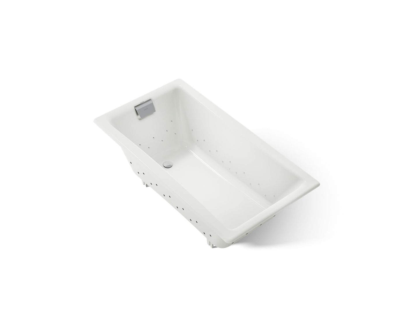 KOHLER K-852-GHCP Tea-for-Two 60" x 32" drop-in Heated BubbleMassage air bath