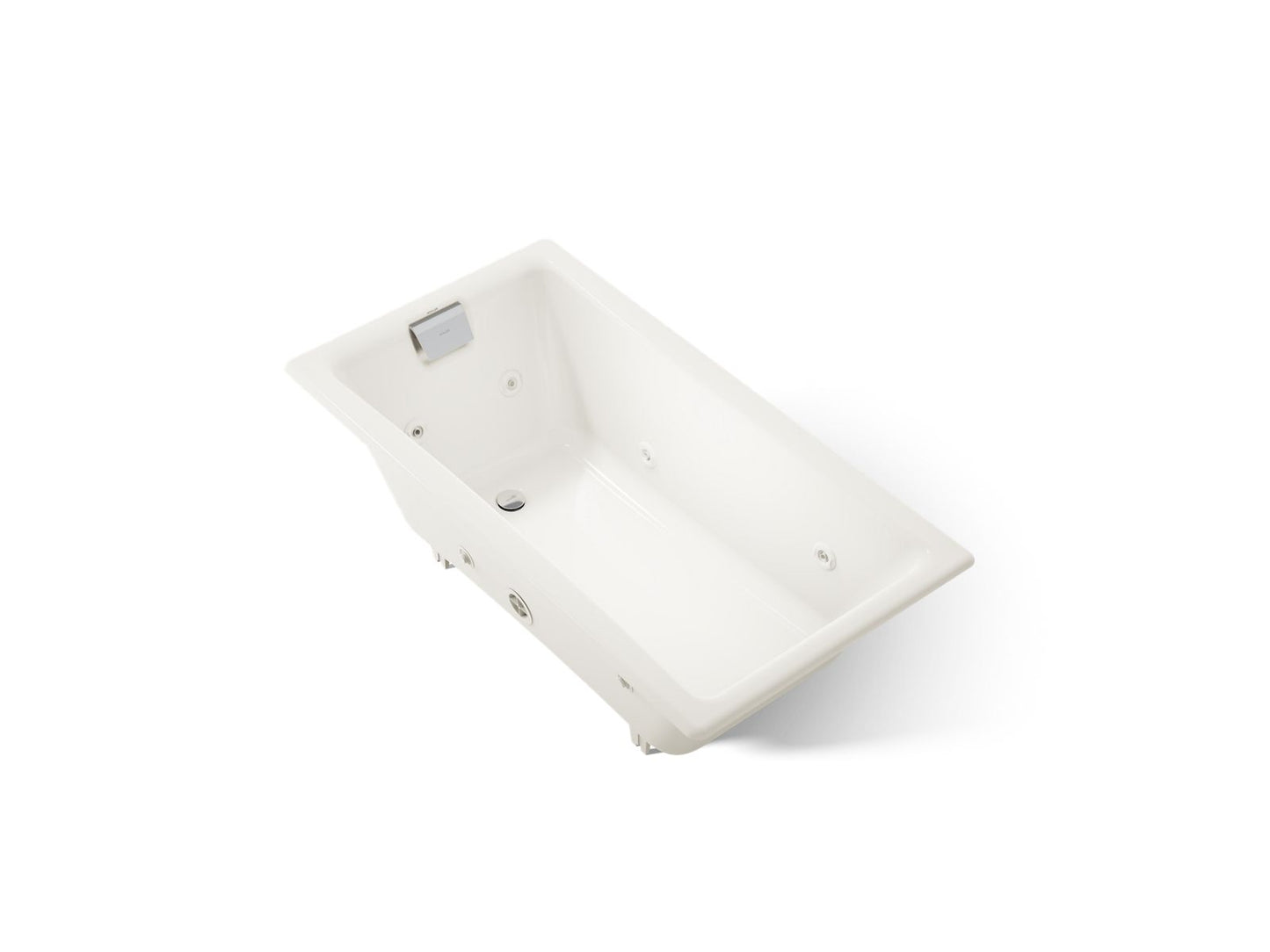 KOHLER K-852-JH Tea-for-Two 60" x 32" drop-in/undermount whirlpool bath