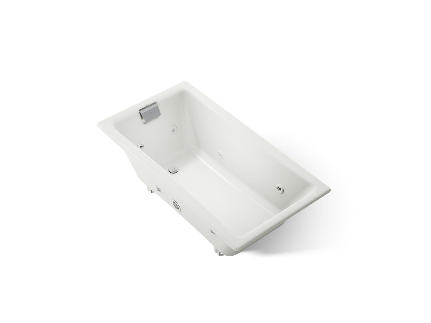 KOHLER K-852-JH Tea-for-Two 60" x 32" drop-in/undermount whirlpool bath