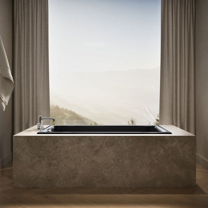 KOHLER K-855 Tea-for-Two 66" x 36" drop-in/undermount bath