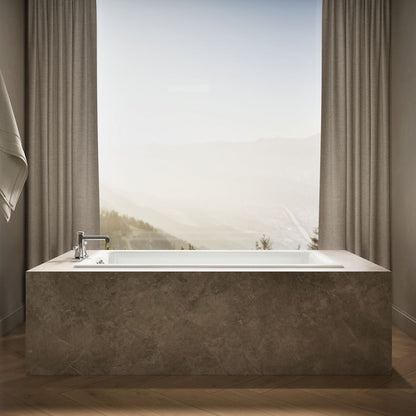 KOHLER K-855 Tea-for-Two 66" x 36" drop-in/undermount bath