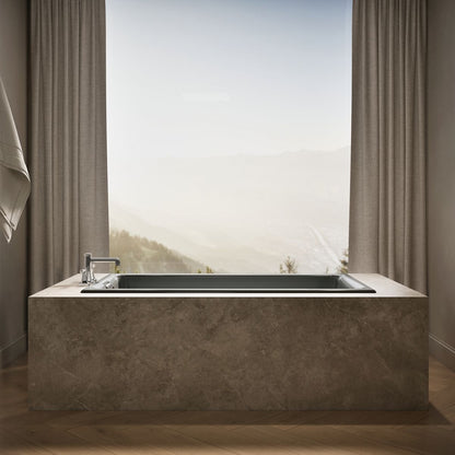 KOHLER K-855 Tea-for-Two 66" x 36" drop-in/undermount bath