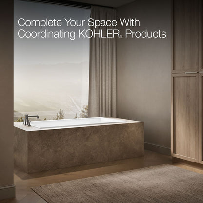 KOHLER K-855 Tea-for-Two 66" x 36" drop-in/undermount bath