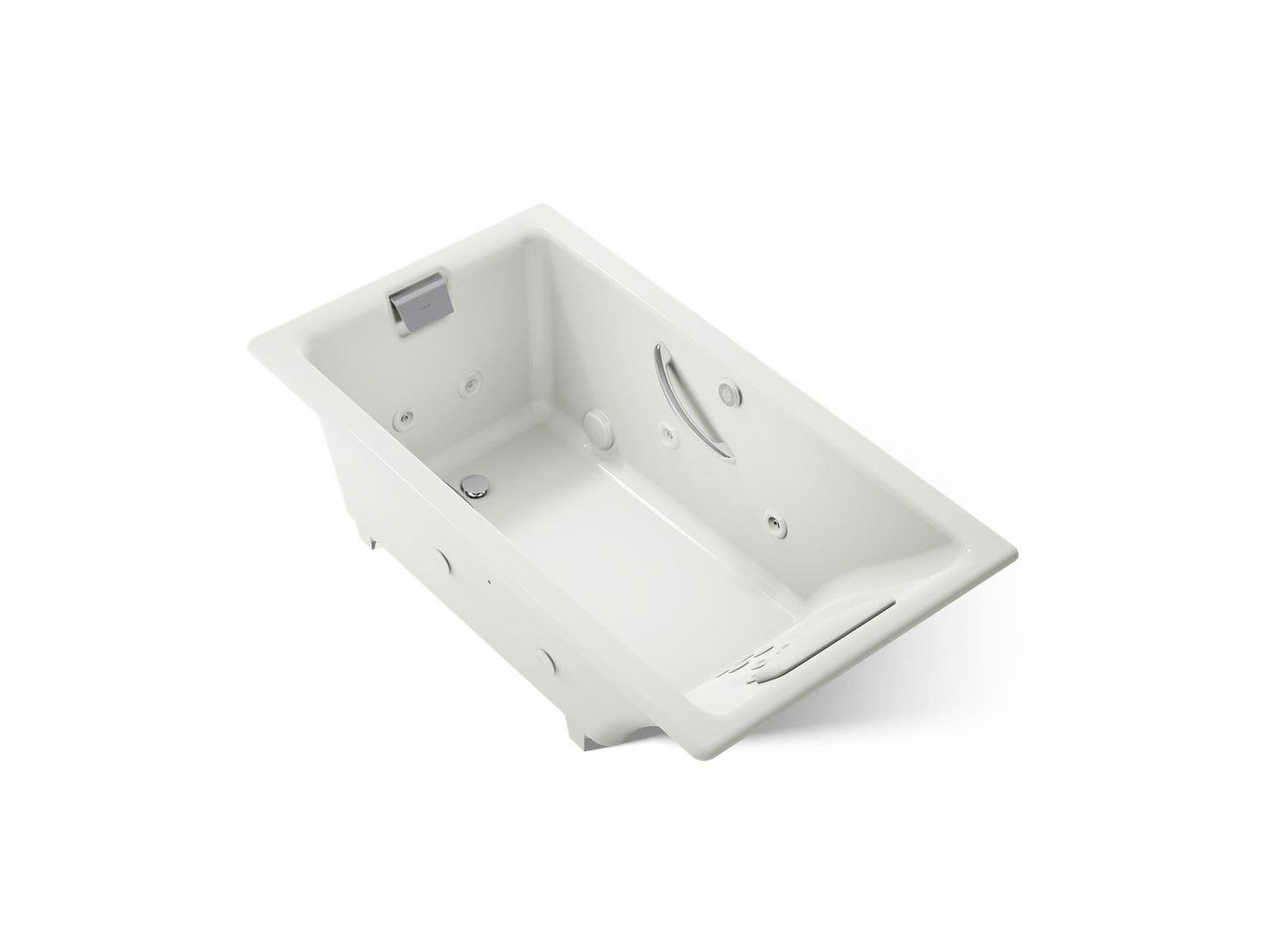 KOHLER K-856-M Tea-for-Two 66" x 36" drop-in whirlpool bath