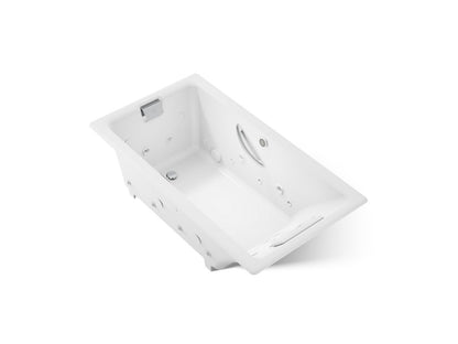 KOHLER K-856-V Tea-for-Two 66" x 36" drop-in Effervescence whirlpool bath