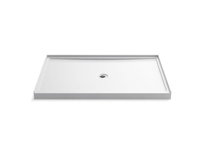 KOHLER Rely 60" x 42" alcove shower base, center drain