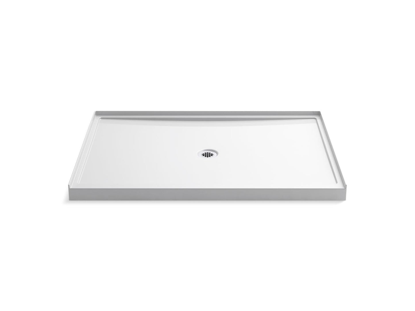 KOHLER K-8659 Rely 60" x 42" alcove shower base, center drain
