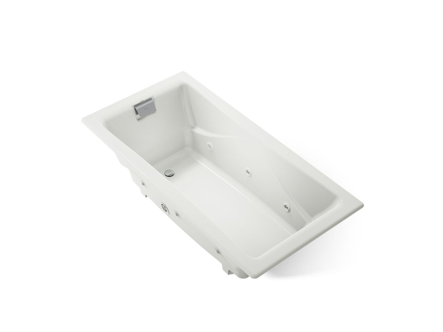 KOHLER K-865-JH Tea-for-Two 71-3/4" x 36" drop-in/undermount whirlpool bath