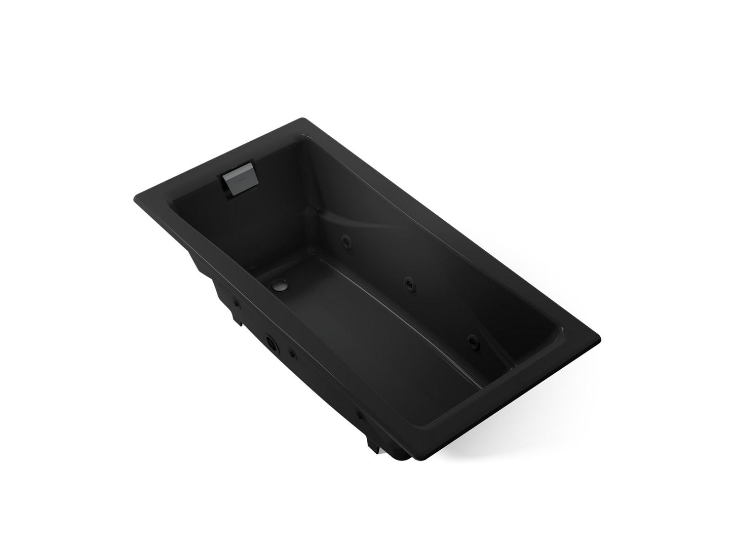 KOHLER K-865-JHD Tea-for-Two 71-3/4" x 36" drop-in/undermount whirlpool bath
