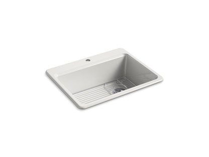 KOHLER K-8668-1A1 Riverby 27" top-mount single-bowl kitchen sink