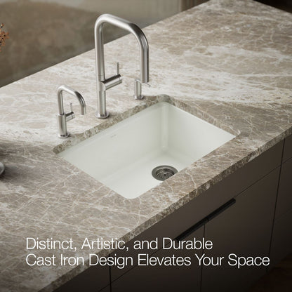 KOHLER Riverby 27" undermount single-bowl kitchen sink