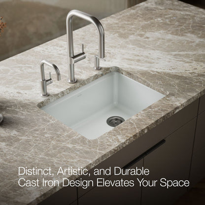 KOHLER Riverby 27" undermount single-bowl kitchen sink