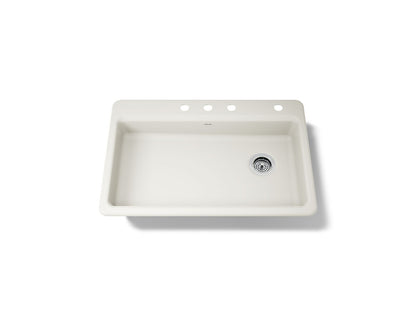 KOHLER Riverby 33" top-mount single-bowl kitchen sink
