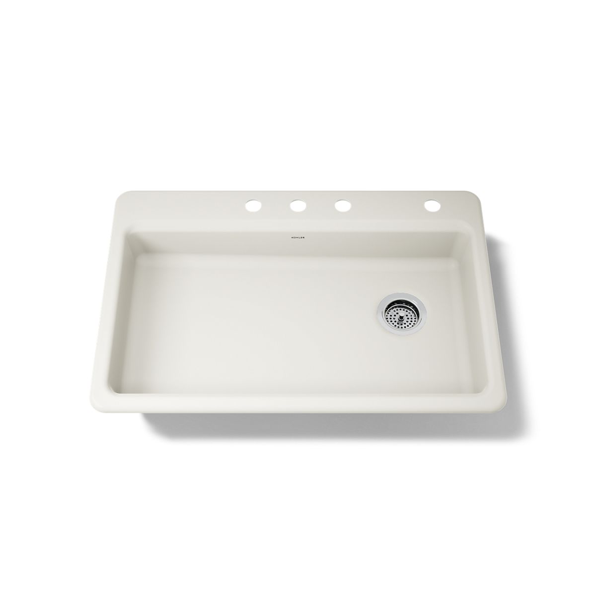 KOHLER Riverby 33" top-mount single-bowl kitchen sink
