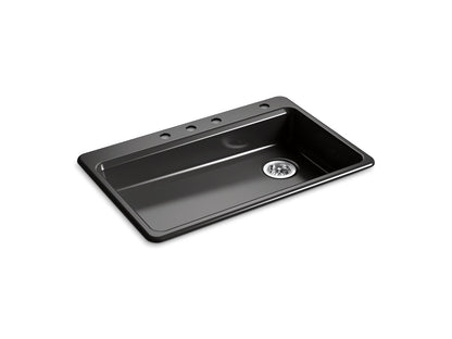 KOHLER Riverby 33" top-mount single-bowl kitchen sink