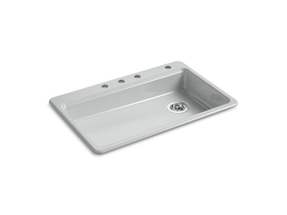 KOHLER Riverby 33" top-mount single-bowl kitchen sink