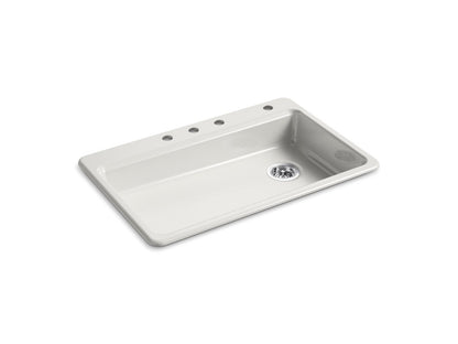 KOHLER Riverby 33" top-mount single-bowl kitchen sink