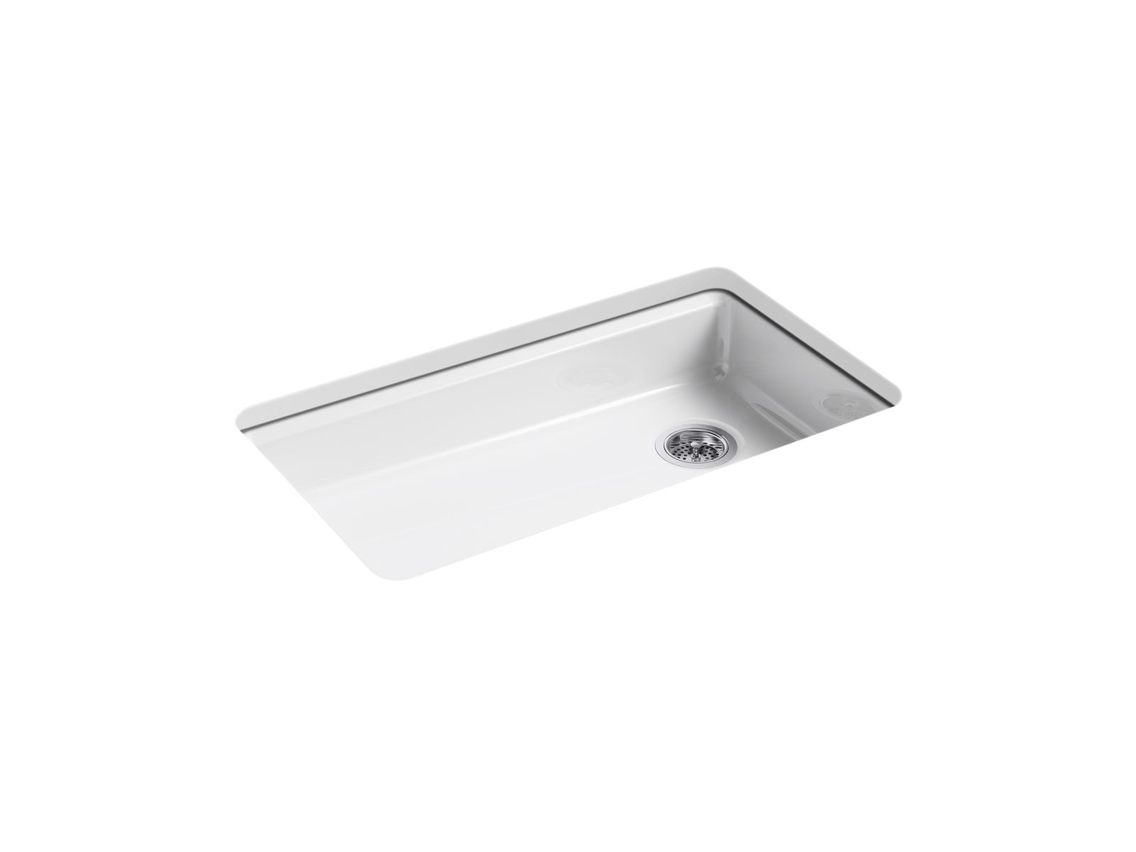 KOHLER K-8689-5U Riverby 33" Undermount Single-bowl Kitchen Sink
