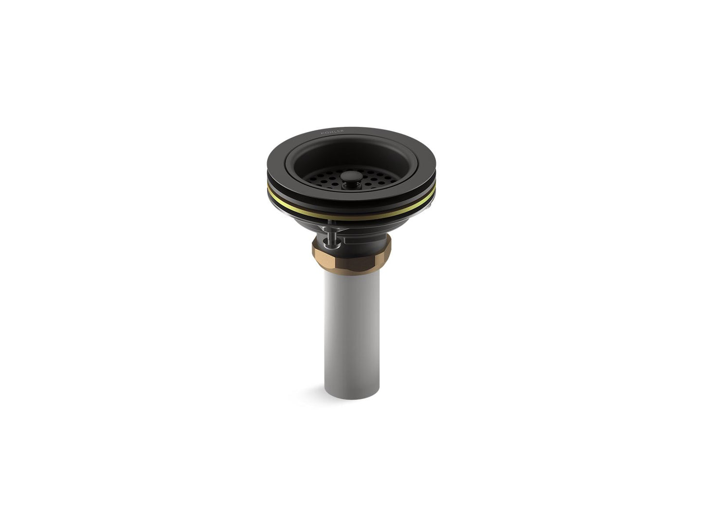 KOHLER Duostrainer Sink drain and strainer with tailpiece