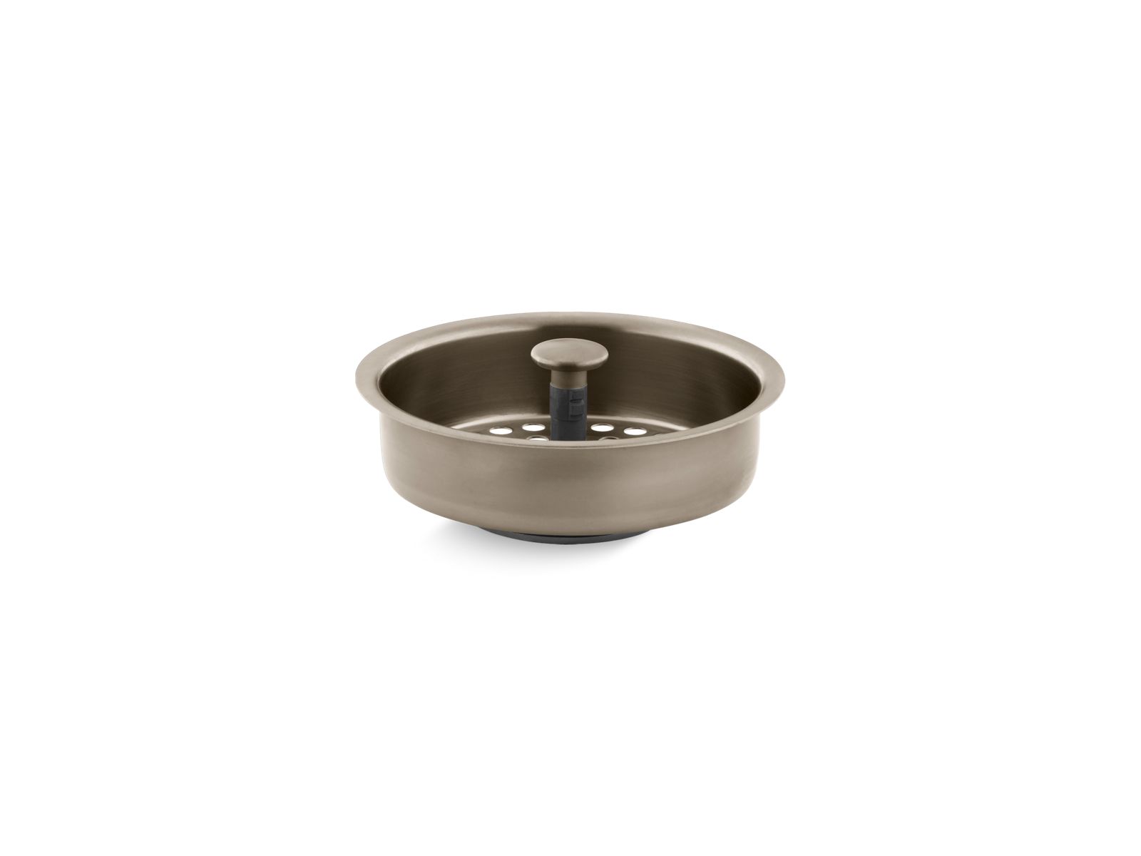 KOHLER K-8803 Duostrainer Sink strainer basket, vibrant brushed bronze