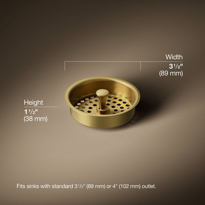 3/4 view of product with dimensions