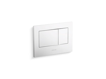 KOHLER K-8857 Bevel Flush actuator plate for 2"x4" in-wall tank and carrier system