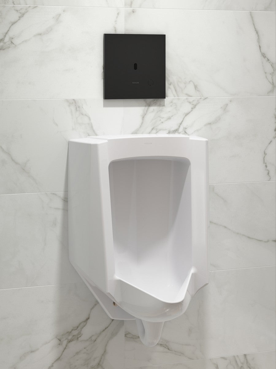 KOHLER K-90UB00D40 Mach Flex Metal faceplate for concealed touchless urinal flushometer, 0.125 gpf, matte black - view 3