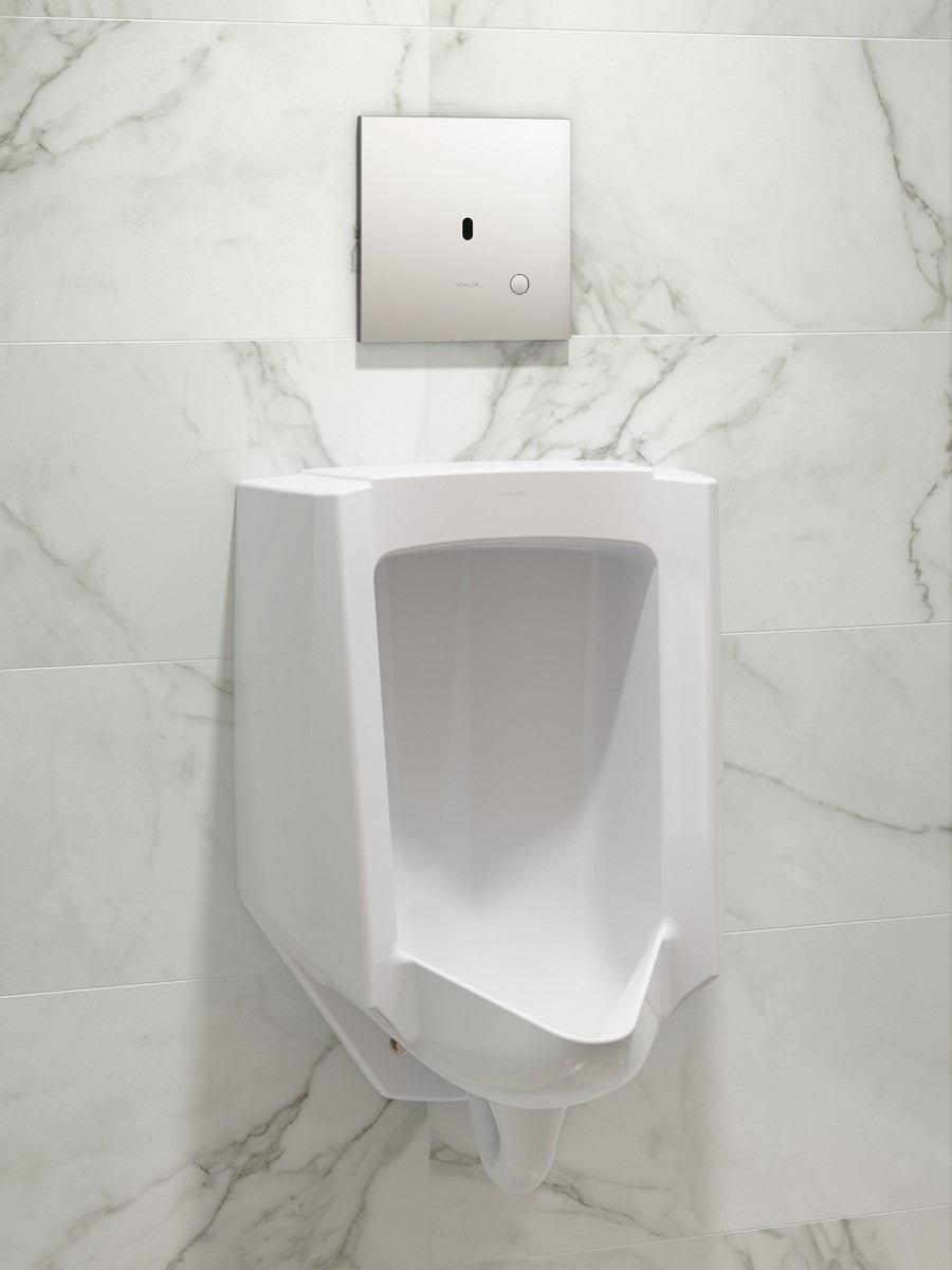 KOHLER K-90UB00G40 Mach Flex Metal faceplate for concealed touchless urinal flushometer, 0.5 gpf, polished chrome - view 2