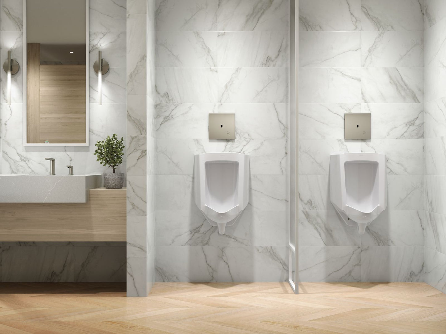 Up to 2 walls & multiple product categories visible