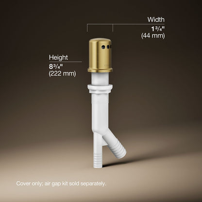 3/4 view of product with dimensions