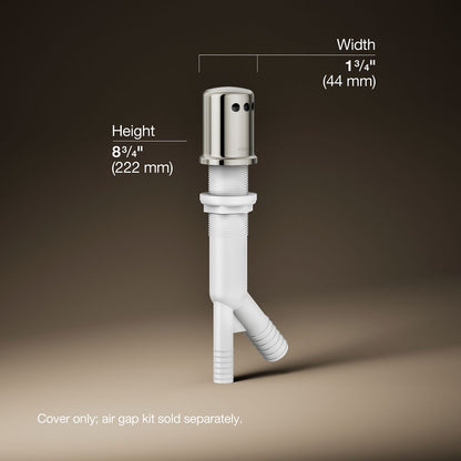 3/4 view of product with dimensions