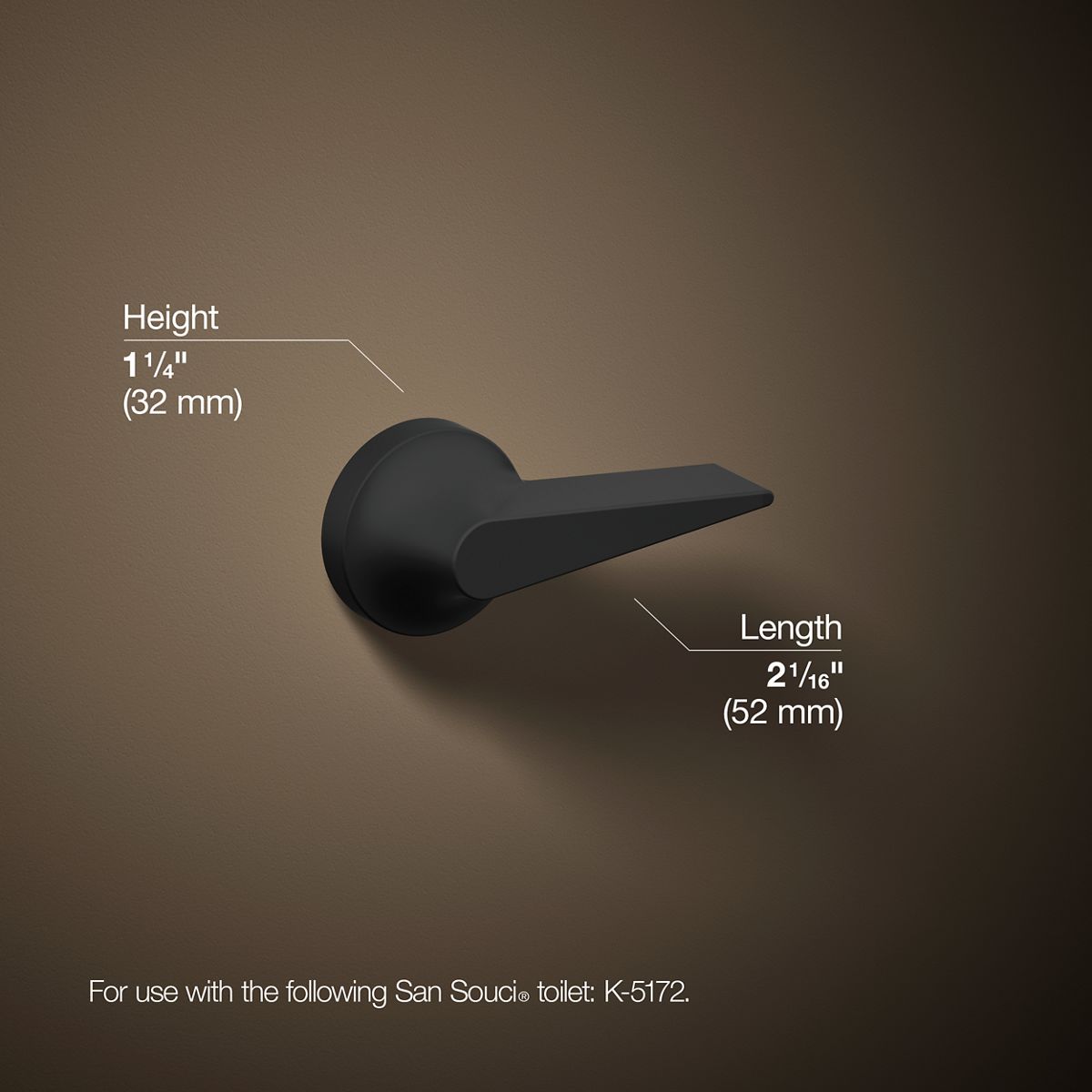 KOHLER San Souci Trip lever for K-5172