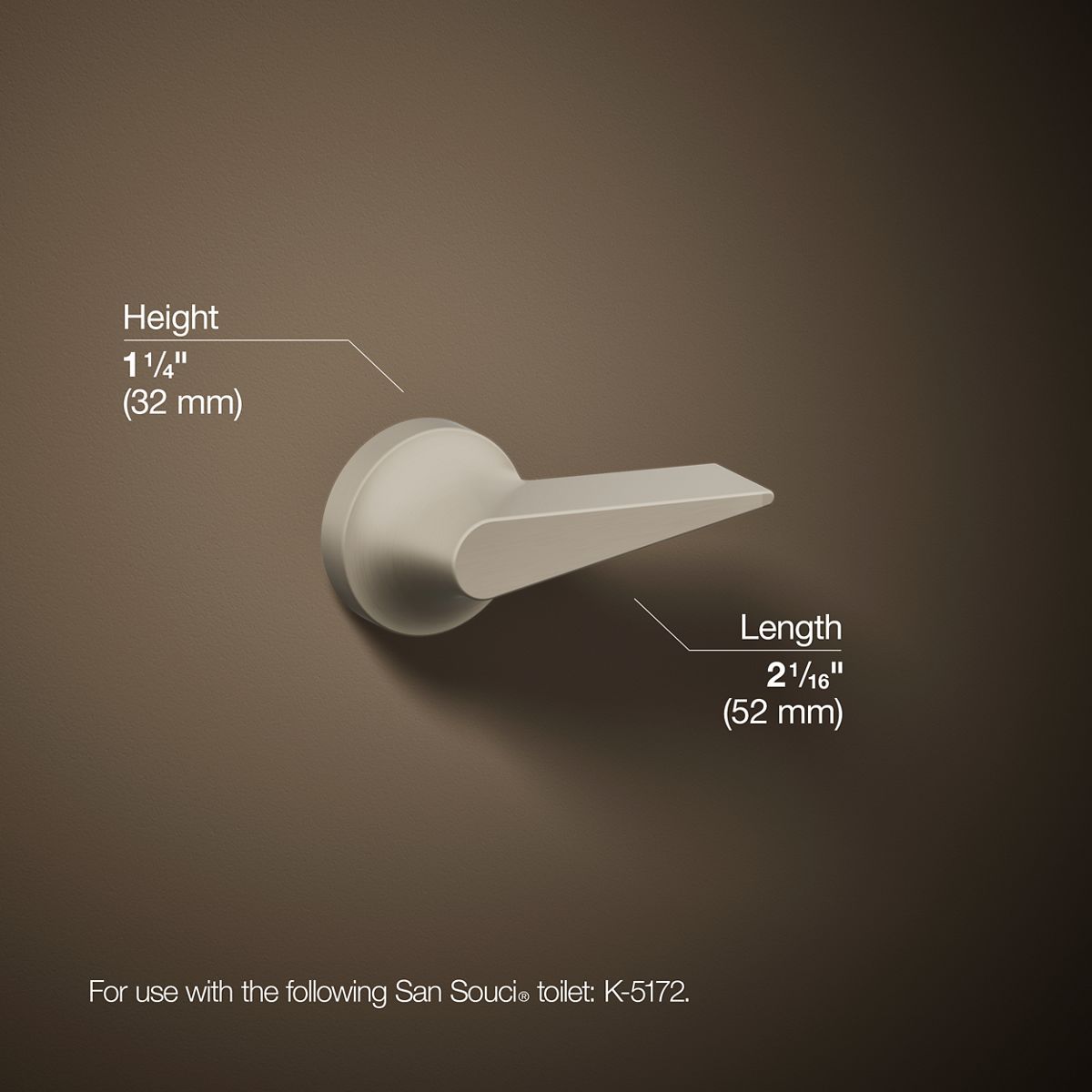 KOHLER San Souci Trip lever for K-5172