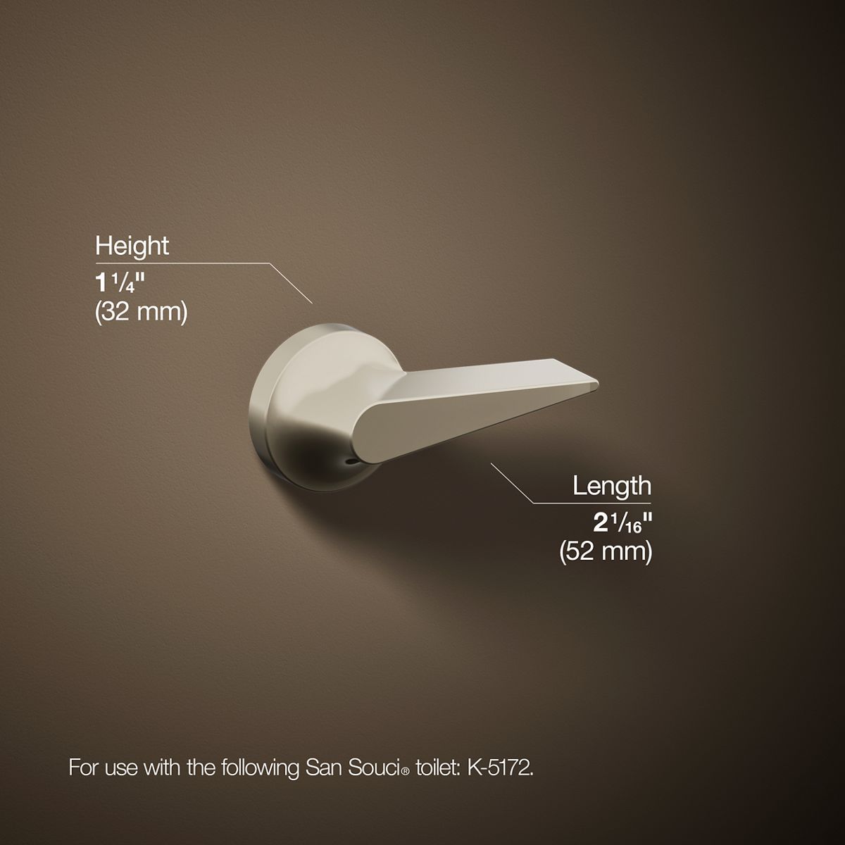KOHLER San Souci Trip lever for K-5172