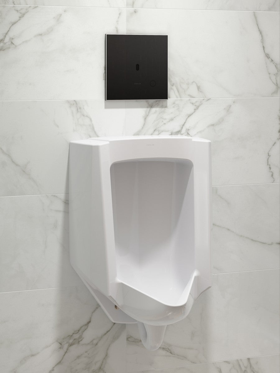 KOHLER K-91UB10D40-7BK Mach Flex Glass faceplate for concealed touchless urinal flushometer, 0.125 gpf, polished chrome -...