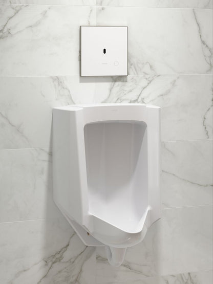 KOHLER K-91UB10G40-0WH Mach Flex Glass Faceplate for Concealed Touchless Urinal Flushometer, 0.5 GPF, Vibrant Brushed Nickel 
