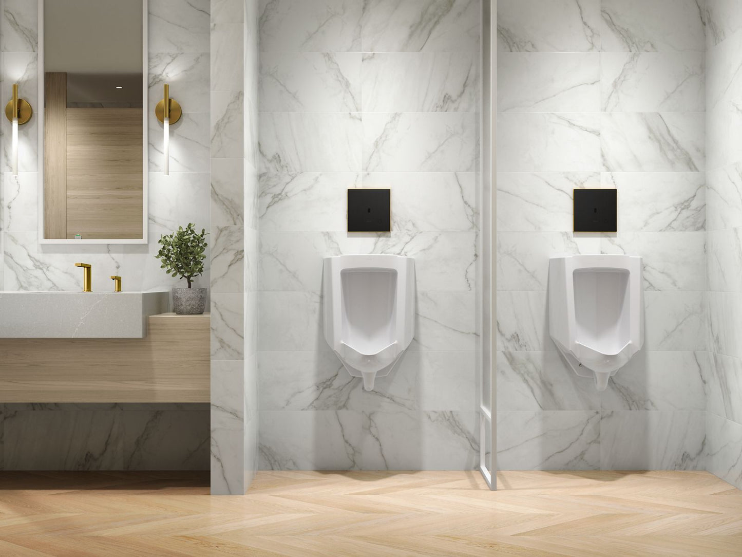 Up to 2 walls & multiple product categories visible