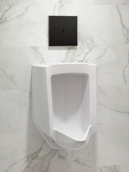 KOHLER K-91UB10G40-7BK Mach Flex Glass Faceplate for Concealed Touchless Urinal Flushometer, 0.5 GPF, Vibrant Brushed Nickel 