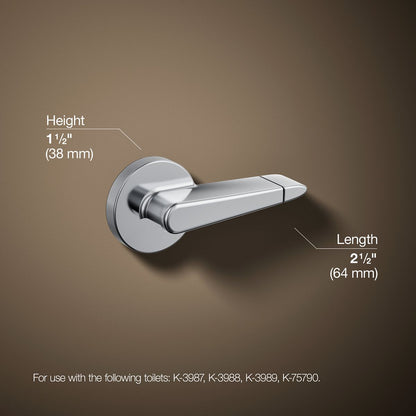 KOHLER K-9237 Dual-flush trip lever, left hand