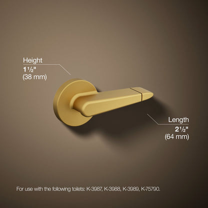 KOHLER K-9237 Dual-flush trip lever, left hand