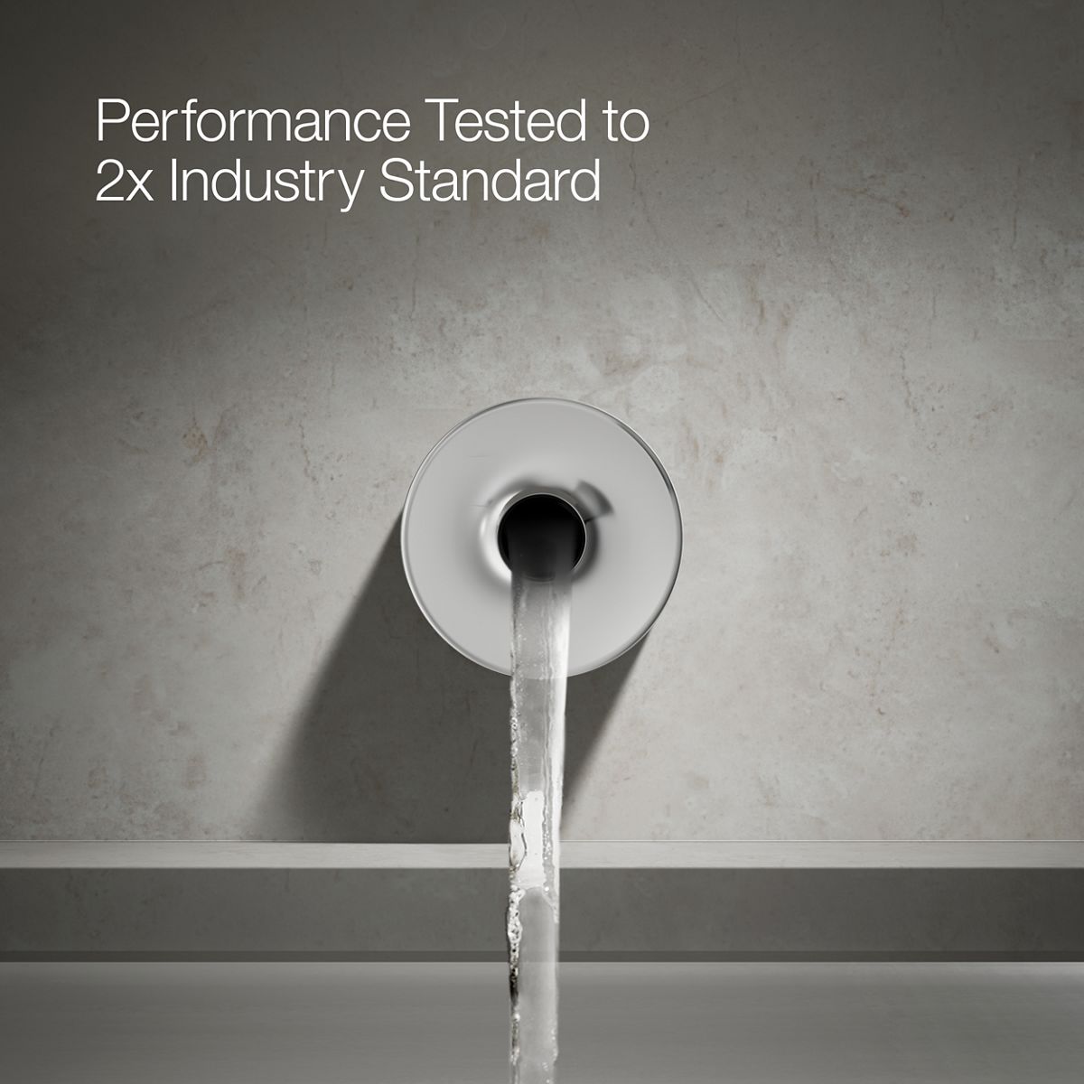 KOHLER K-923 Wall- or -ceiling-mount bath filler