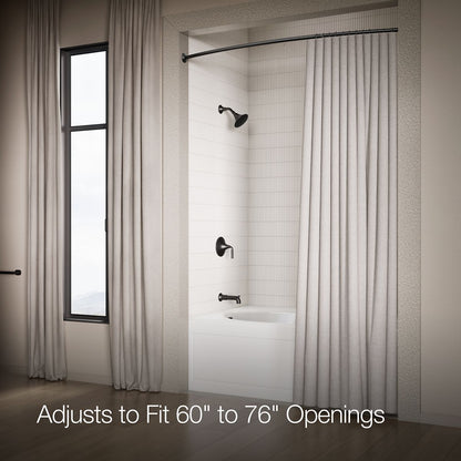 KOHLER K-9349 Expanse Curved shower rod - traditional design