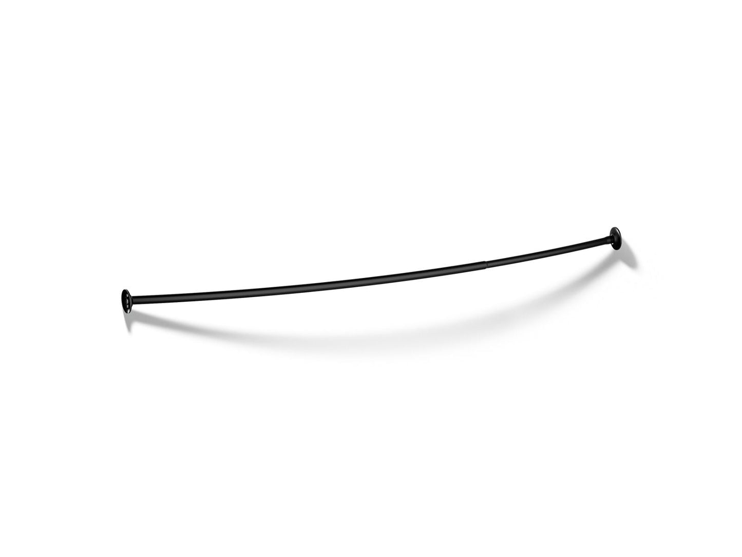 KOHLER Expanse Curved shower rod - transitional design